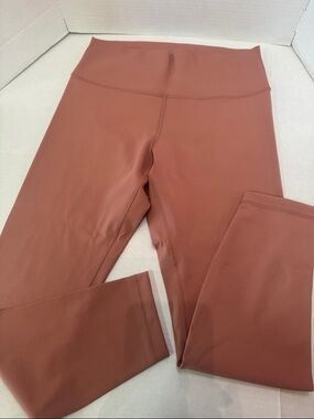 Victoria's Secret High-Waist Leggings in Rust